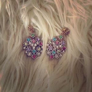Pastel studded earrings